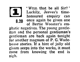 Radio Times, September 28th, 1967
